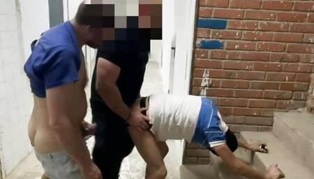 Daddy Chris and Friends Barebacking Gay Guys