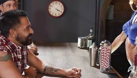 TRANS ANGELS - Dominic Pacifico Puts Lola Morena On All Fours And Penetrates Her In Doggystyle