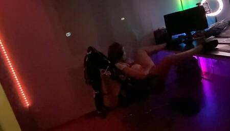 I caught her masturbating after her twitch stream
