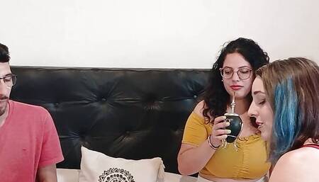 Swinger Foursome 2 cousins share their boyfriends Feat nenamalaatr babyluna939 bigkamotex Part 1