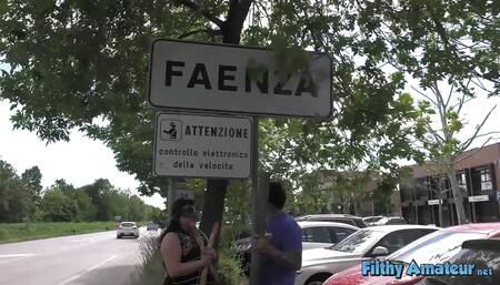 Selvaggia Forte exhibitionist teen with a great desire to transgress