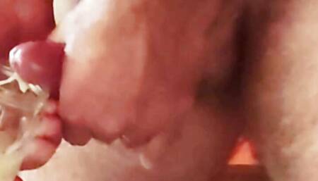 Cicci77, After Masturbating Pedro for Two Consecutive Hours, Reaches a Mega Orgasm by Ejaculating 13 Grams of Excellent Sperm!