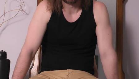 Albino Adonis Humiliates Small Penis Loser Pov