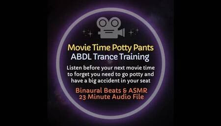 Movie Time Potty Pants ABDL Diaper Trance Training