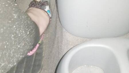 Pedal pumping In My Peep Toe Pumps