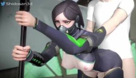 Valorant Viper Bent Over And Fucked - Shidosan