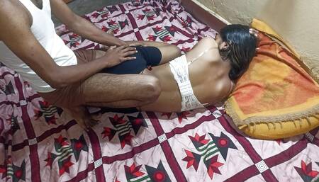 Indian Hot Village Step Sister Vagina Fucking in Night