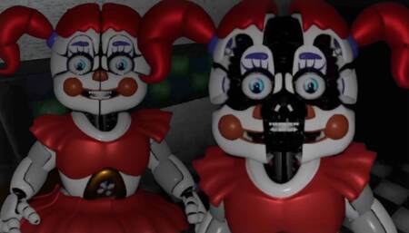 Facing Off Against Circus Baby AND Ballora! - Five Lustful Nights (Ft. Gumi)