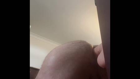 My hole is so greedy taking this 13 inchs big dildo