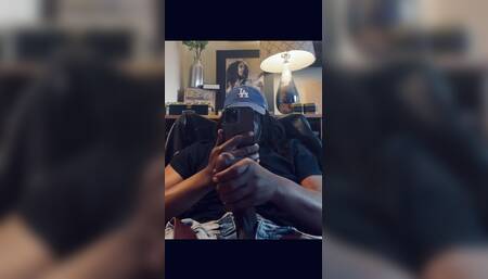 BBC Cums Hard Watching Coworker's Vid