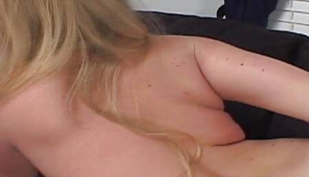 Big titted pornstar Tiffany Rogers gets off with big dildo