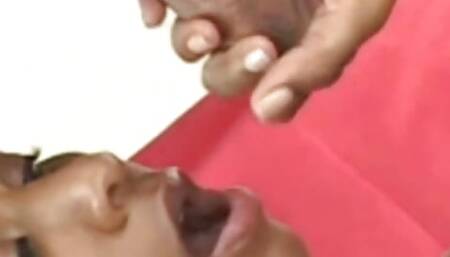 Awesome Interracial Hand Job Experience From a Sexy Ebony
