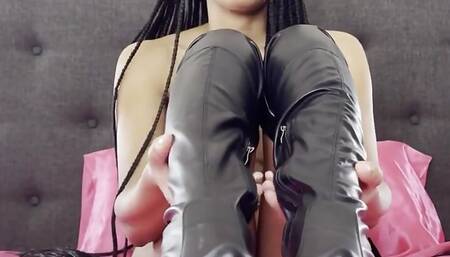 Stepmommy Boot Fetish JOI