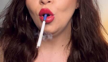 Cigarette dangle & hands free