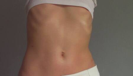 Belly & Belly Button Flexing (mkv)