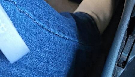 Driving in my new boots