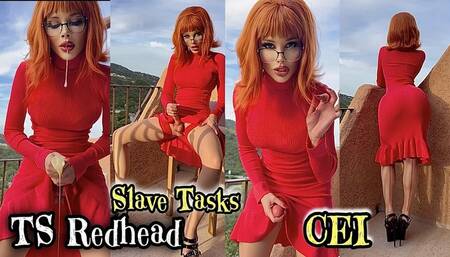 TS Redhead SLAVE TASKS CEI
