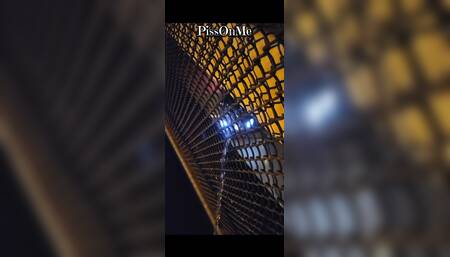 Pissing On Cars From Bridge