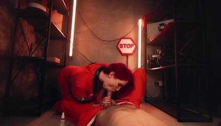 MollyRedWolf - Lethal Company Sex Mode. Femdom, Rimming