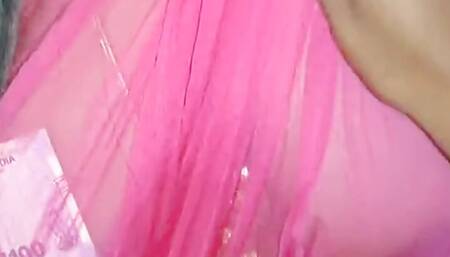 Indian desi show our big nipples and our boy friend doggystyle sex with bedroom