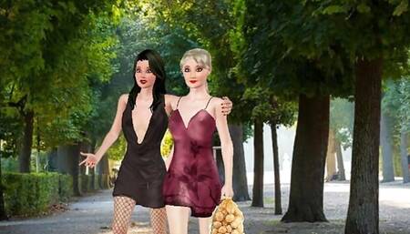 a lesbian's wife cheats on her wife