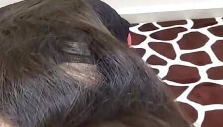 Girlfriend seduceing boyfriend to fucking her