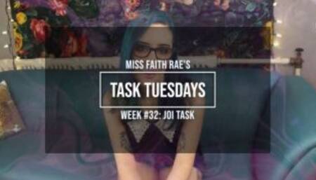 A Novel Task for Jerk-Off Addicts - Miss Faith Rae's Femdom Audio JOI Jerk Off Instructions - HD 1080p MP4