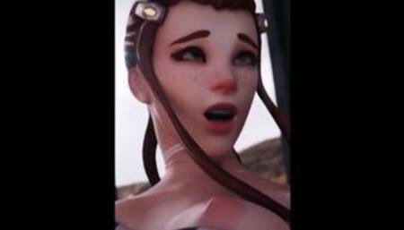 ⭐Lili Moussaieff - Point of view of beautiful busty redhead being penetrated fast - (3D HD)