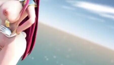 MMd bell tits fun fuck milk your cock 3d hentai