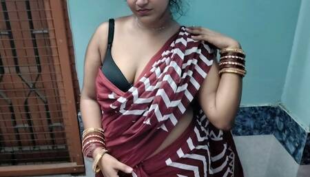 Newly married Desi Bhabhi is not satisfied with her husband