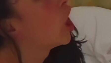 Deep Anal Thrusts Are All That Is Needed to Make This Brunette in Lingerie Orgasm