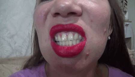 Hard bitting your cock