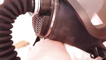 Pink Jk Girl's Turtle Shell Is Tied up in Multiple Bundles