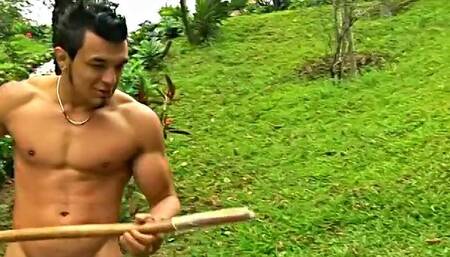 Muscular Military Man Proposed Cute Gardener to Have a Bit of Navy Cake and Special Barracks Treats