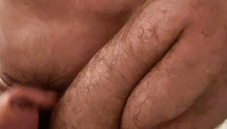 Teen boy uses ash in the shower.