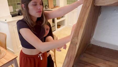 Two lesbians in vaginal orgasms compilation