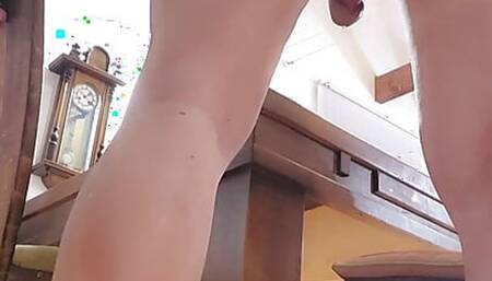 Banging my dinning room table