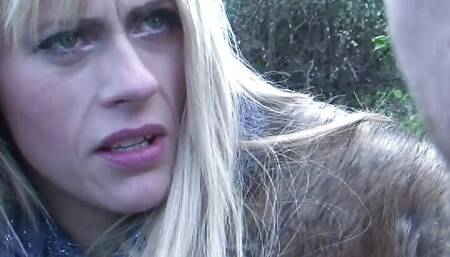 Shy wife Brittany Bardot takes the massive cock of Luke