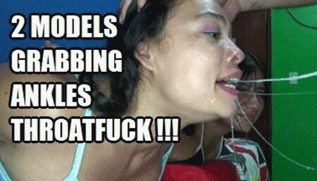 2 MODELS DEEP THROAT SPIT FETISH 241012HB CANDY + SARAI THROATFUCKING DOUBLE SUPER ROUGH JETSKI TWO CRAZY THROATS AND SLOPPY DEEPTHROAT (FULL HD MP4 VERSION)