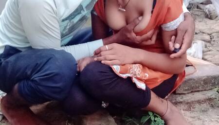 Girlfriend fucked secretly behind home