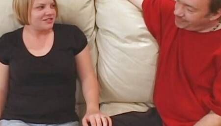 Ass Fuck Natural Tits Blonde Wife 3 Cock Bang in All 3 Fuck Holes!