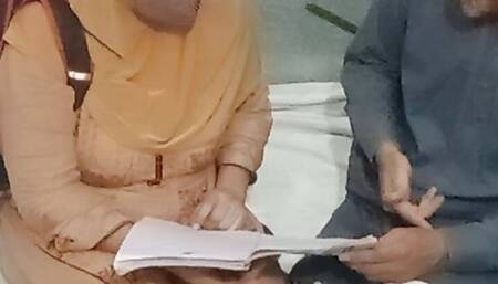 Hijabi girl goes to tutoring and FUK tutor