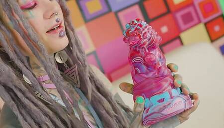 ANAL gape until prolaps big toy I play with myself hardcore - teaser