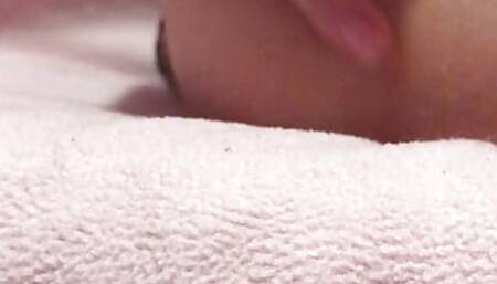 Young girl fingering her perfect virgin hole .amateur video