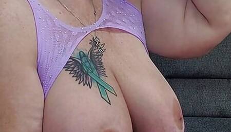 Momma Playing with Dildos and Monster Cock