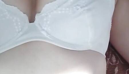 Amateur Babe Mary Masturbates Her Shaved Pussy on Webcam and Cums From a Strong Orgasm - Solo Masturbation and Real Female