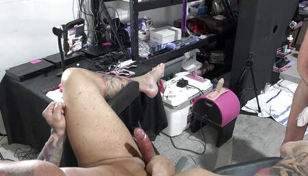 Strap on Stories - 380 (highlights) You Better Cum Quickly or I'll Go Balls Deep in Your Fuckhole!!!