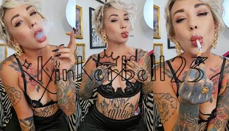 Chainsmoking and sharing my naughty fantasy, wishing you were here with me - Kinkerbell23