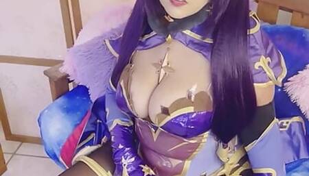 Mona Megistus cosplay genshin