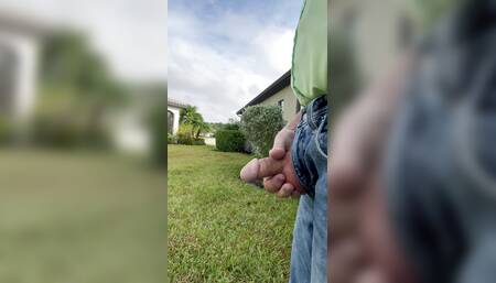 Side Yard Masturbation